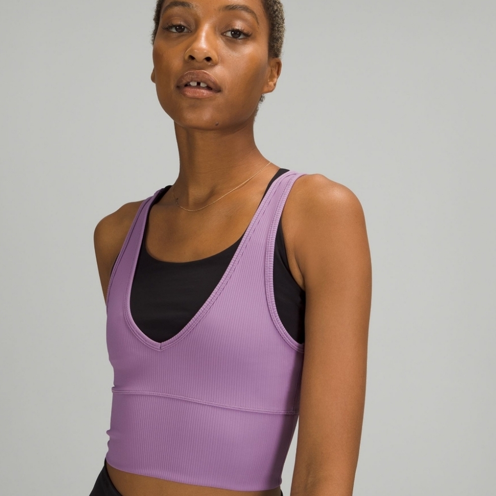Lululemon Power Pivot Tank Rib, size 4